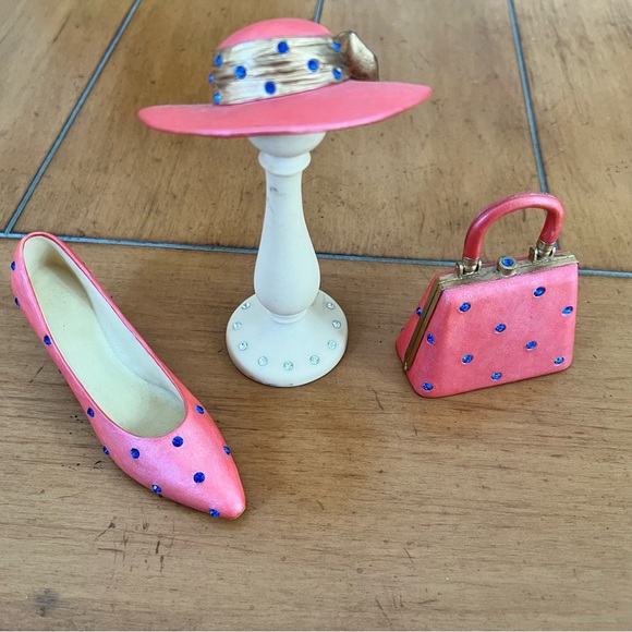 Vintage Classic Couture Collection With Mini Hat, Shoe & Handbag. - Picture 10 of 10